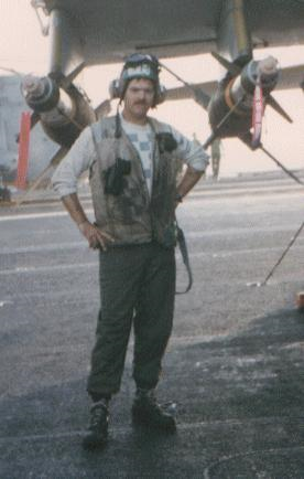 AMS2 (AW) Spike Robbins. April 18th 1988 - VA-95