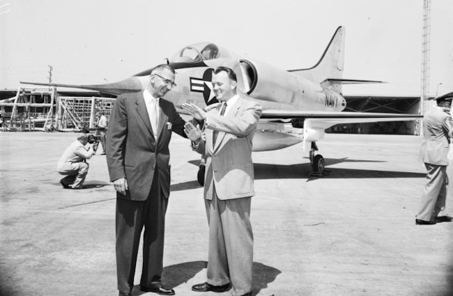 Ed Heinemann and Douglas A-4 Skyhawk 1954