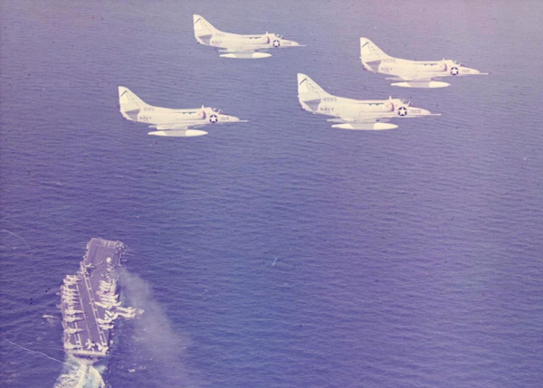 va 95 a4b skyhawks uss shangri la cv 38