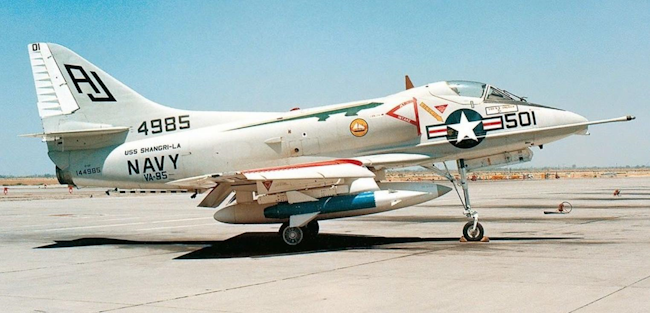 Lizard 501 - VA-95 Douglas A-4 from the USS Shangri-La CV-38